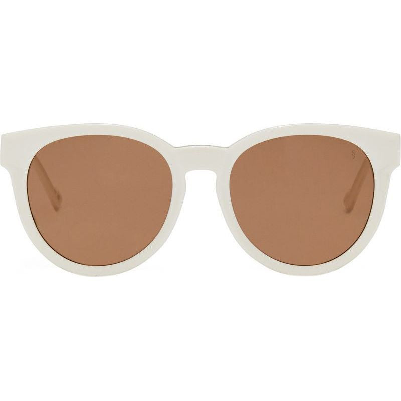 Calypso, White/Brown Lenses