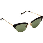 Electra, Gloss Black/Green Lenses