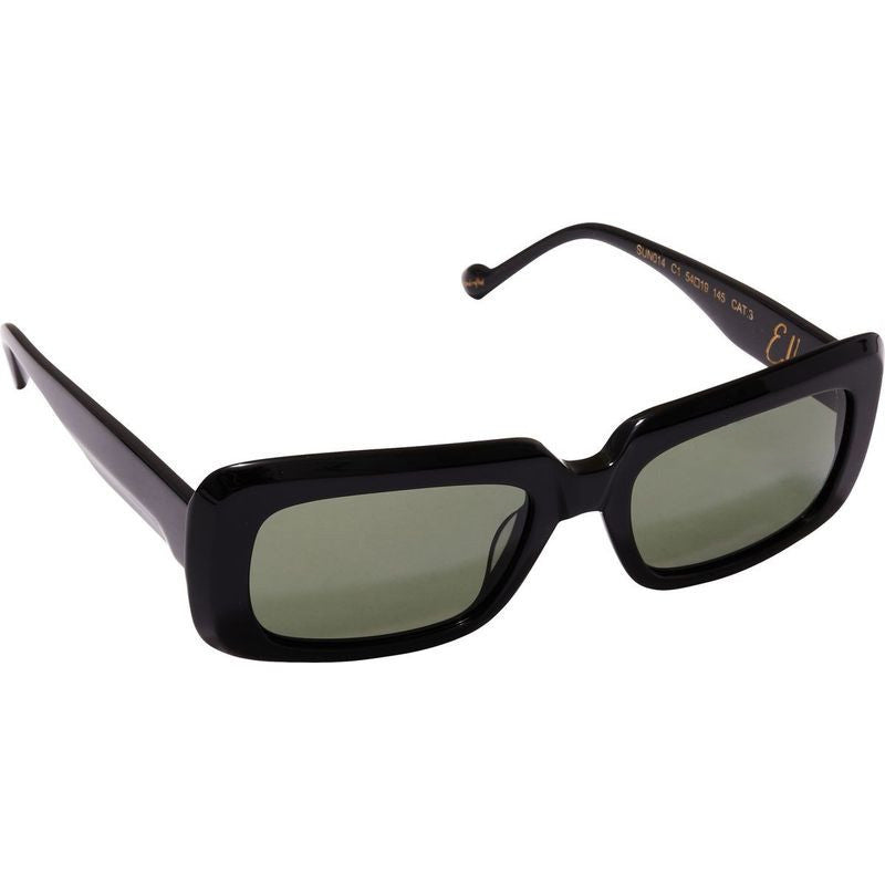 Elle, Black/Green Lenses