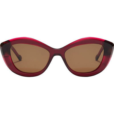 Galena, Burgundy/Brown Lenses