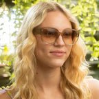Harmonia, Crystal Champagne/Light Brown Gradient Lenses