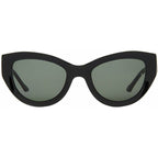 Harper, Black/Green Lenses