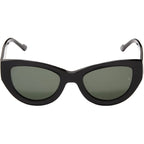 Harper, Black/Green Lenses