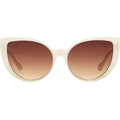 Julia, White Marble/Brown Gradient Lenses