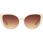 Julia, White Marble/Brown Gradient Lenses