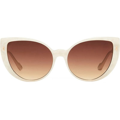 Julia, White Marble/Brown Gradient Lenses