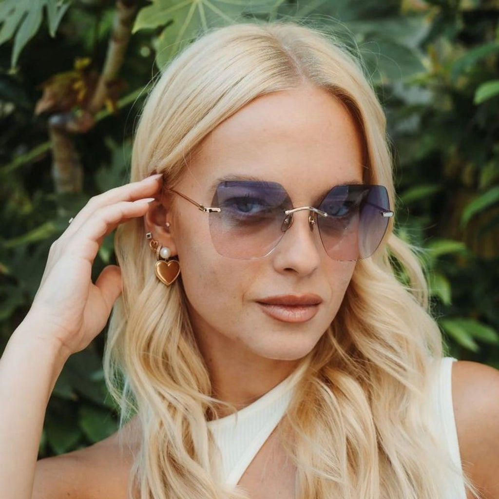 Laguna, Gold/Blue Pink Gradient Lenses