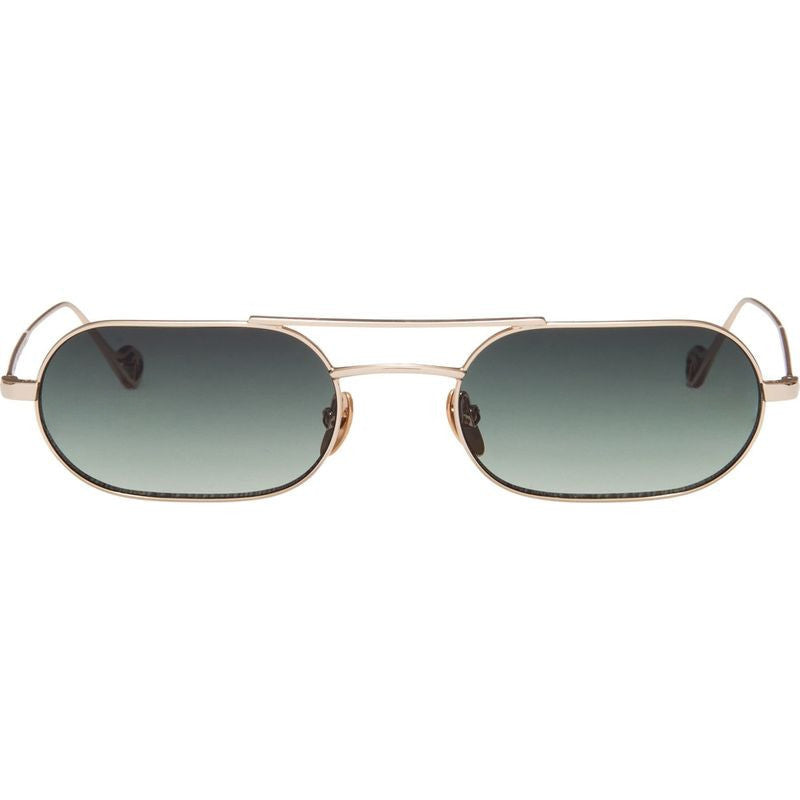 Malibu, Gold/Light Green Gradient Lenses