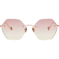 Newport, Rose Gold/Pink Mirror Gradient Lenses
