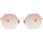 Newport, Rose Gold/Pink Mirror Gradient Lenses