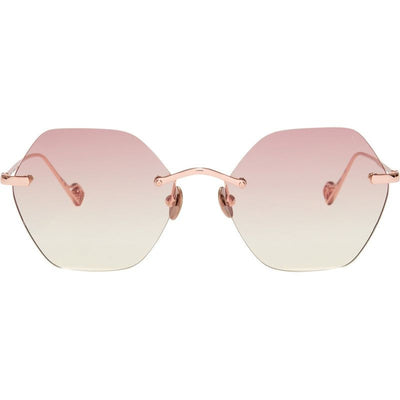 Newport, Rose Gold/Pink Mirror Gradient Lenses