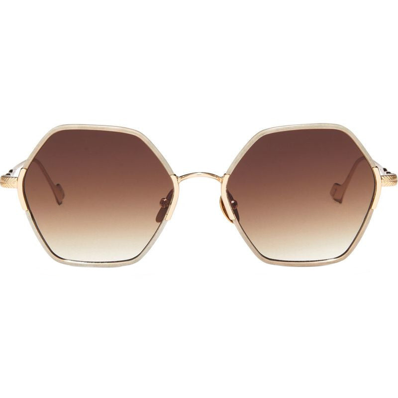 Yanni II, Ecru/Brown Gradient Lenses