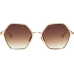 Yanni II, Ecru/Brown Gradient Lenses