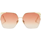 Iris, Mother of Pearl/Peach Gradient Lenses