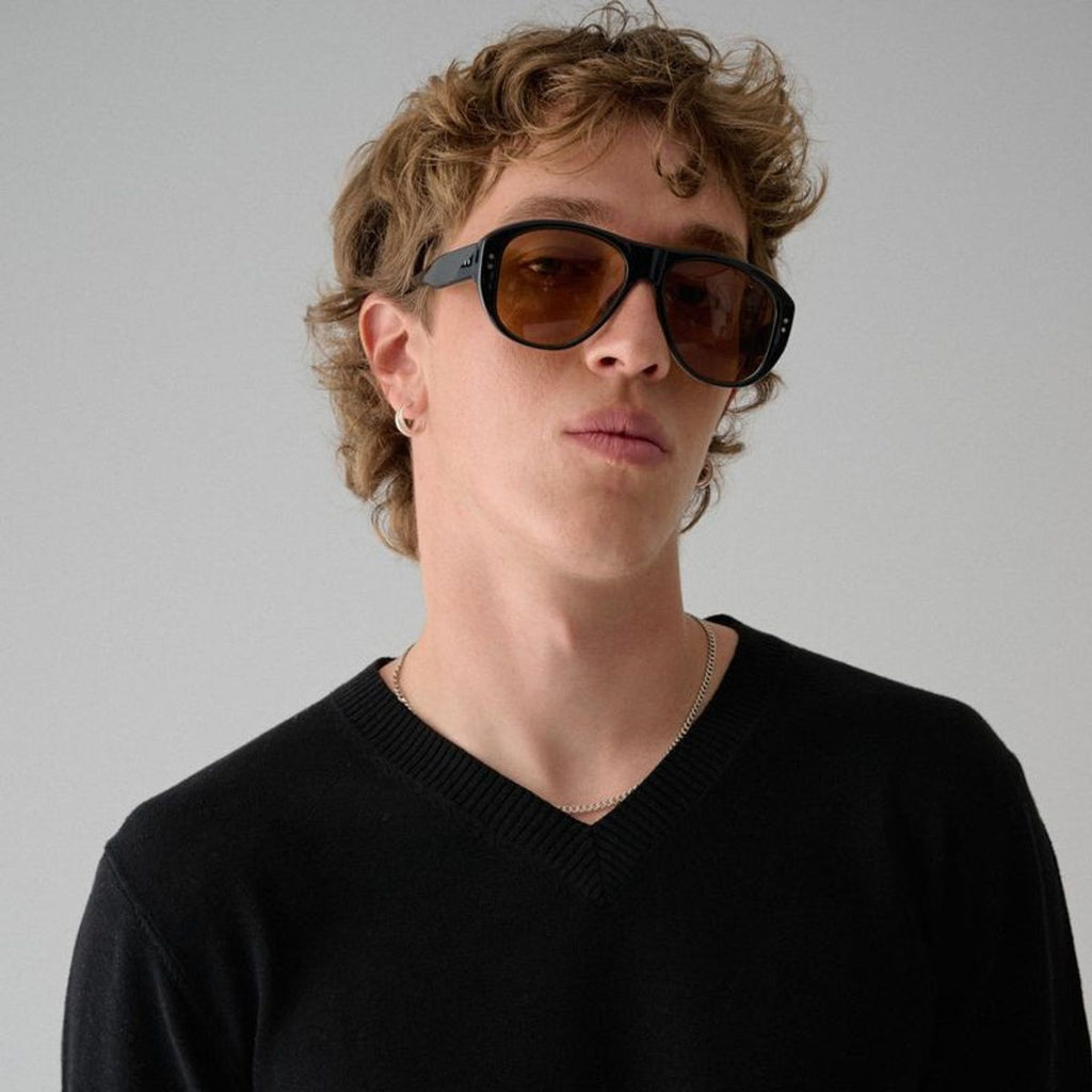 Austin, Elysium Double Black/Hazelnut Brown Lenses