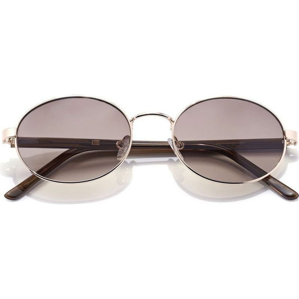 Finch, Polished Gold/Dune Brown Gradient Lenses