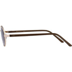 Finch, Polished Gold/Dune Brown Gradient Lenses