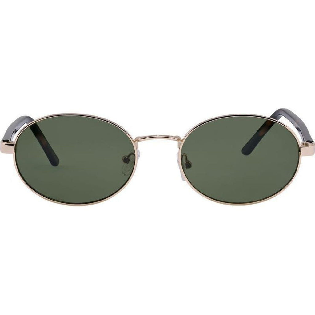 Finch, Polished Gold/Moss Green Lenses