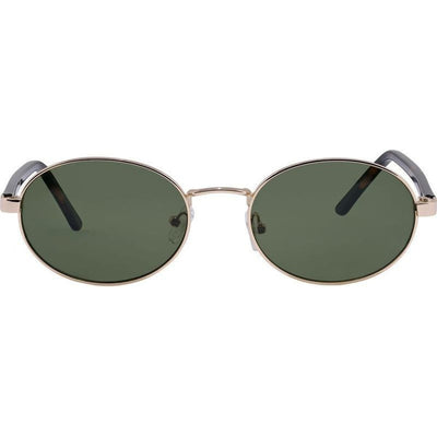 Finch, Polished Gold/Moss Green Lenses