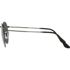 Round Metal RB3447, Antique Gunmetal/Dark Grey Glass Lenses 53 Eye Size