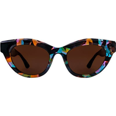 Delicacy, Green Tortoiseshell/Brown Lenses