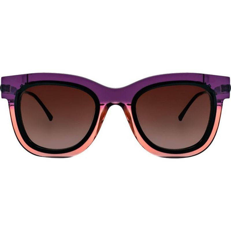 Elasty, Translucent Purple and Pink Gradient/Brown Gradient Lenses