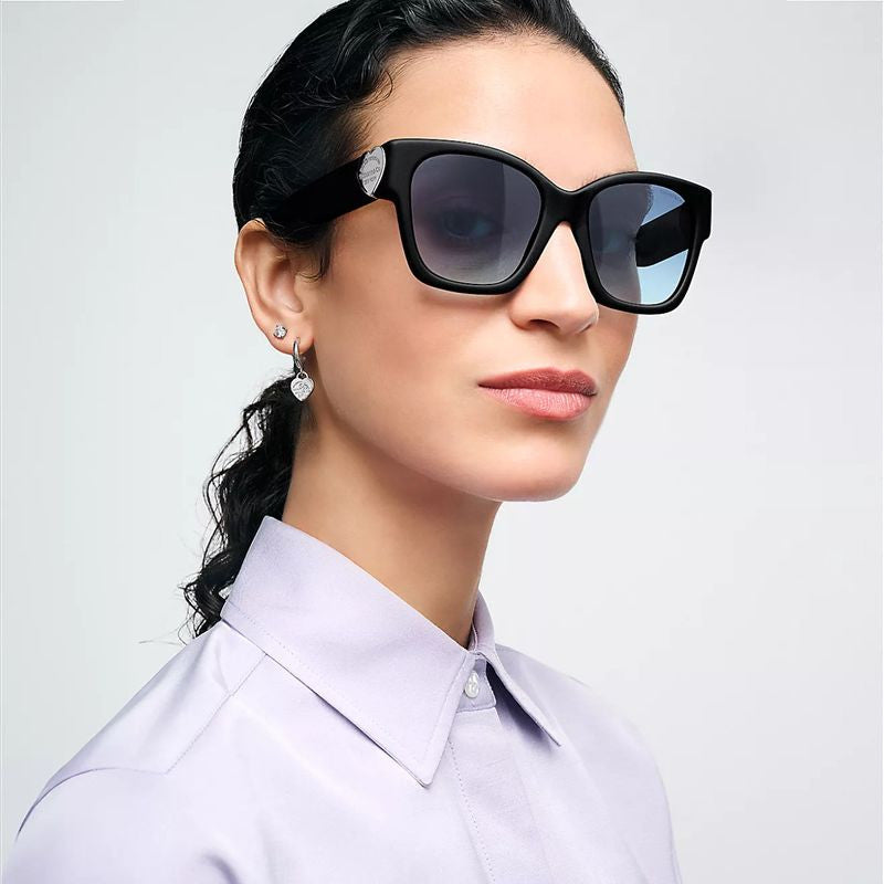TF4216, Black/Azure Dark Blue Gradient Polarised Lenses