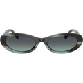 TF4250, Striped Black Tiffany/Dark Grey Azure Gradient Lenses