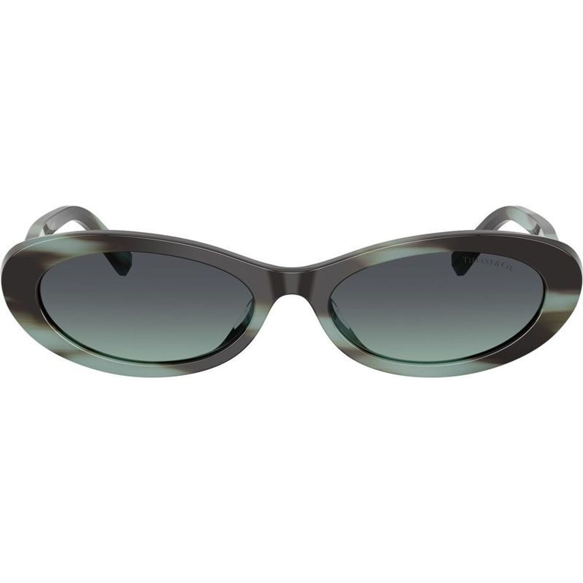 TF4250, Striped Black Tiffany/Dark Grey Azure Gradient Lenses