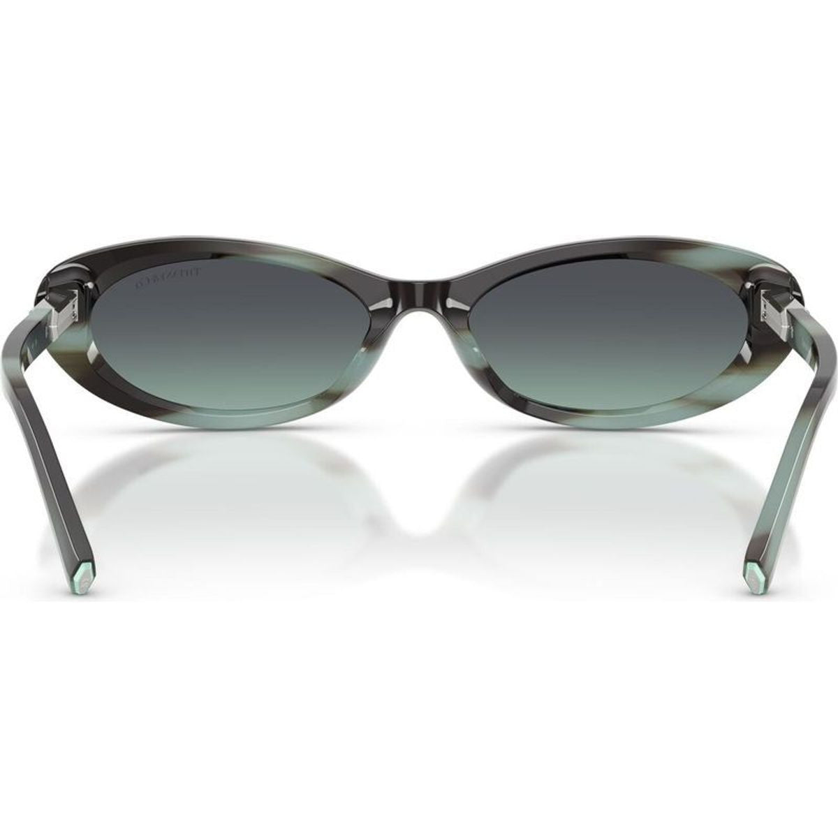 TF4250, Striped Black Tiffany/Dark Grey Azure Gradient Lenses
