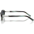 TF4250, Striped Black Tiffany/Dark Grey Azure Gradient Lenses