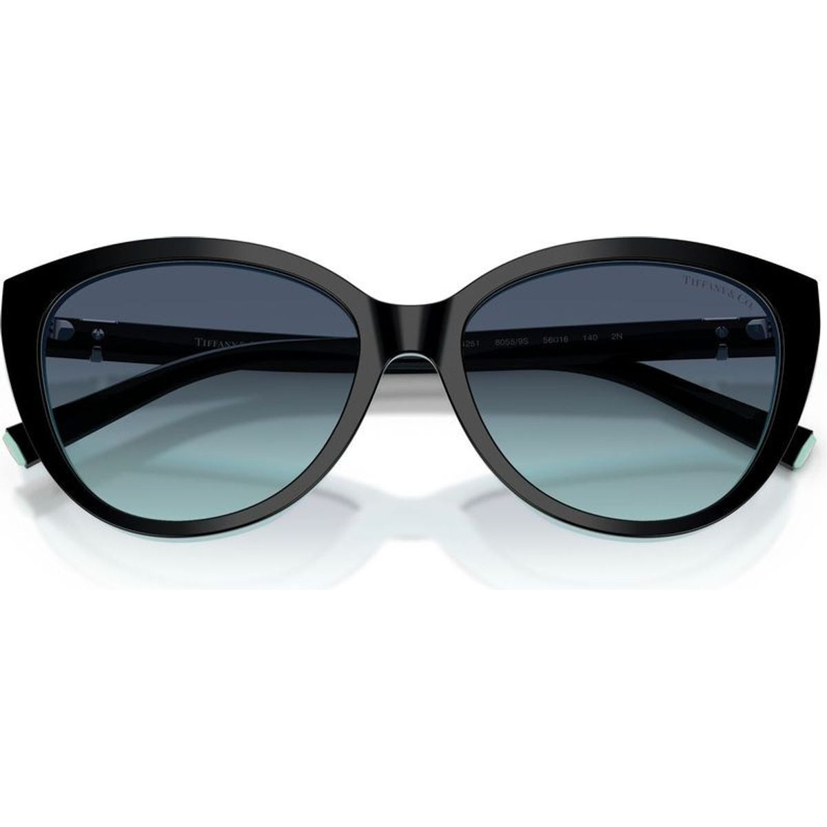 TF4251, Black on Tiffany Blue/Azure Blue Gradient Lenses