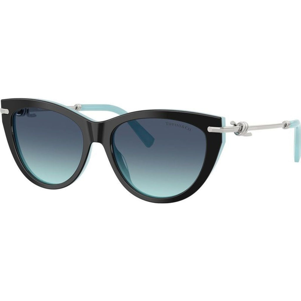 TF4253, Black on Tiffany Blue/Azure Blue Gradient Lenses
