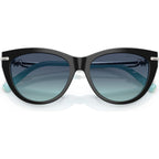 TF4253, Black on Tiffany Blue/Azure Blue Gradient Lenses