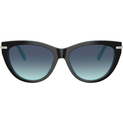 TF4253, Black on Tiffany Blue/Azure Blue Gradient Lenses