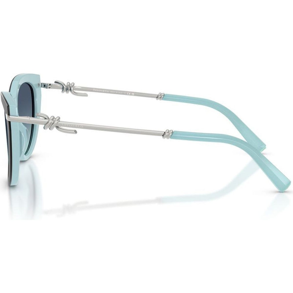 TF4253, Black on Tiffany Blue/Azure Blue Gradient Lenses