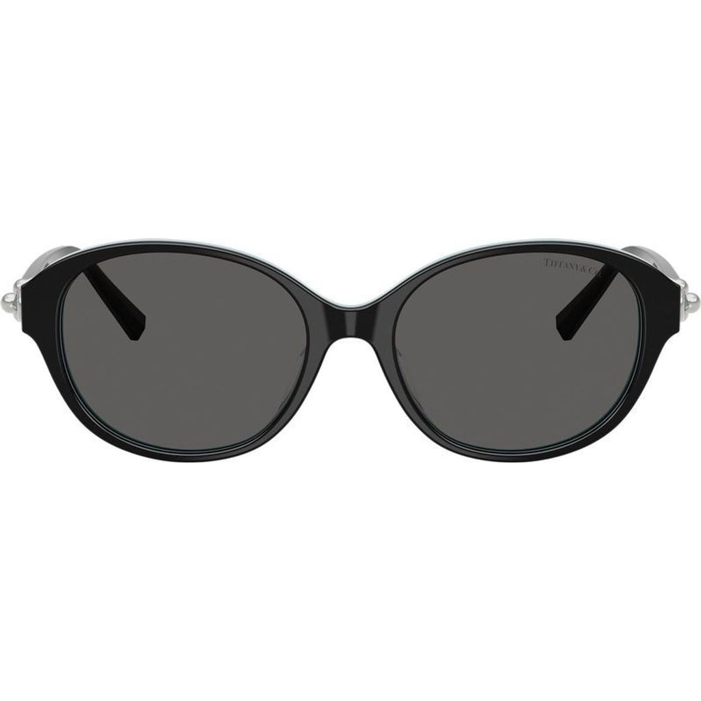 TF4263D, Black on Tiffany Blue/Dark Grey Lenses