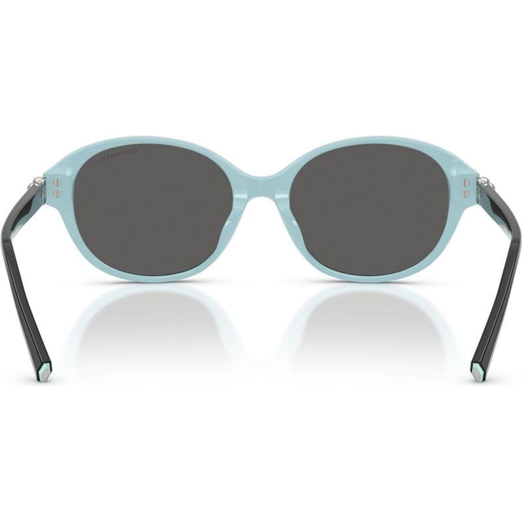 TF4263D, Black on Tiffany Blue/Dark Grey Lenses