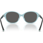 TF4263D, Black on Tiffany Blue/Dark Grey Lenses