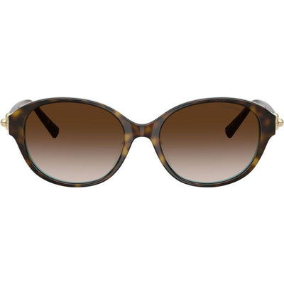 TF4263D, Havana on Tiffany Blue/Brown Gradient Lenses