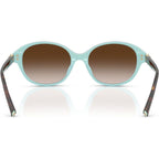 TF4263D, Havana on Tiffany Blue/Brown Gradient Lenses