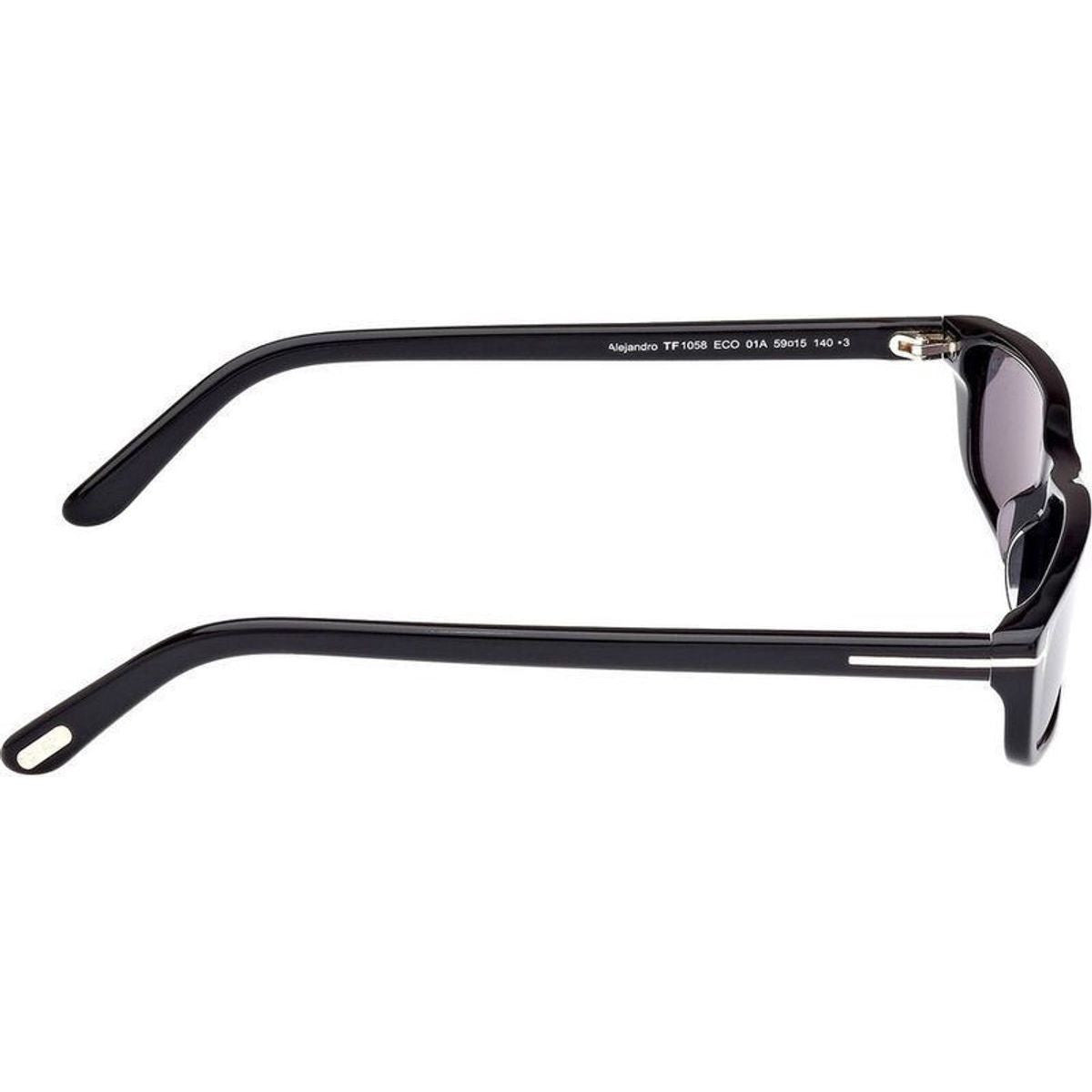 Alejandro FT1058, Shiny Black/Smoke Lenses
