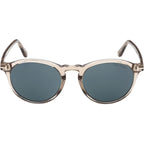 Aurele FT0904, Shiny Beige/Blue Lenses