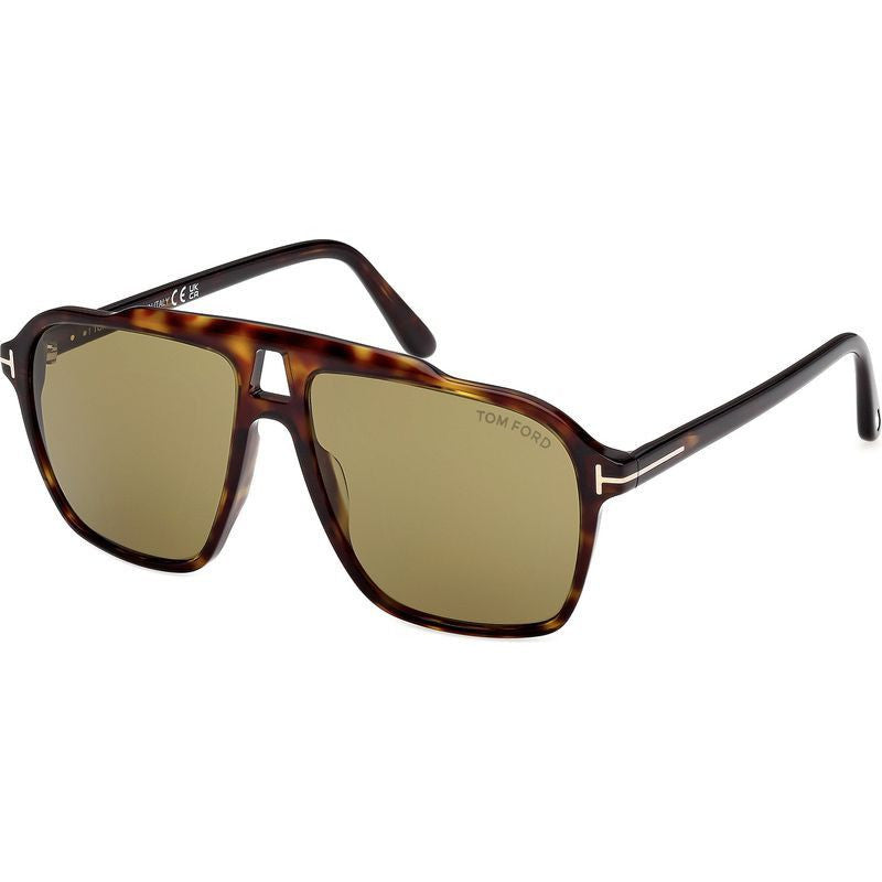 Autari FT1209, Dark Havana/Green Lenses