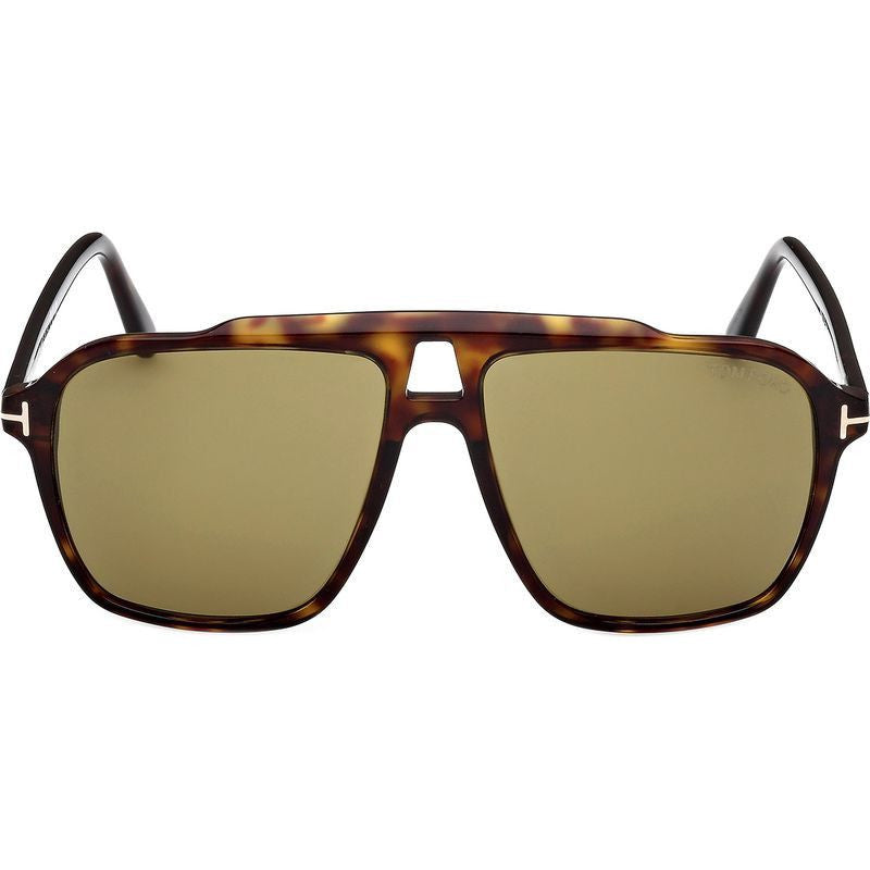 Autari FT1209, Dark Havana/Green Lenses