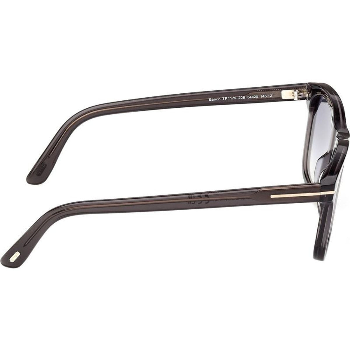 Barron FT1179, Shiny Grey/Smoke Gradient Lenses