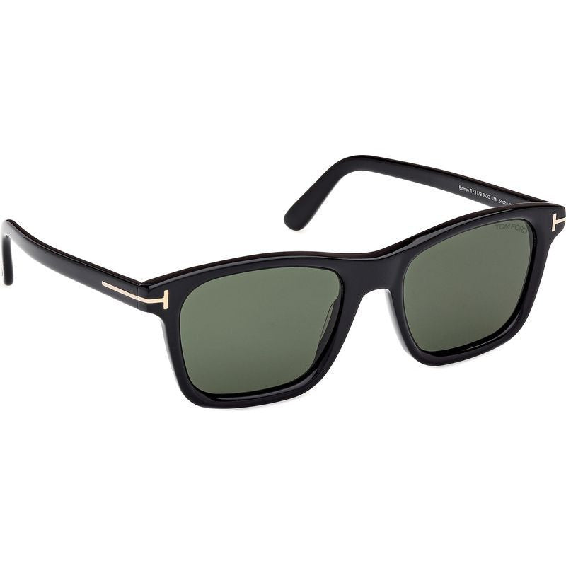 Barron FT1179, Shiny Black/Green Lenses