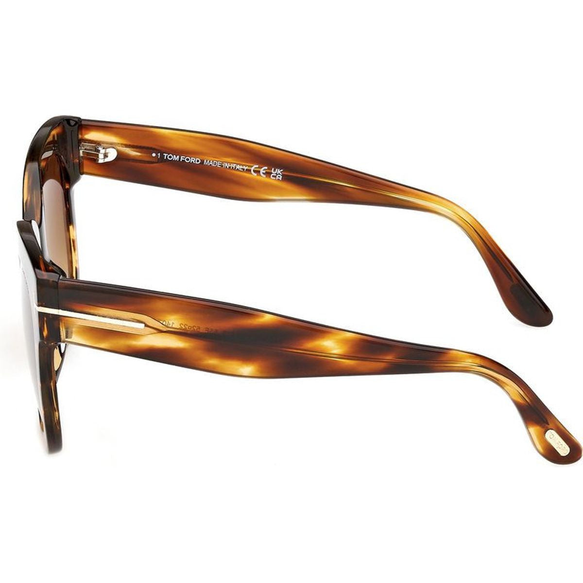 Beatrix 02 FT0613, Coloured Havana/Brown Gradient Lenses