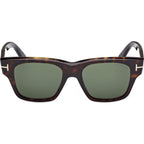 Caine 02 FT1280, Dark Havana/Green Lenses