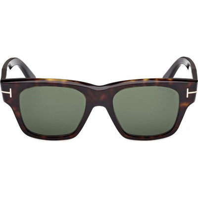 Caine 02 FT1280, Dark Havana/Green Lenses